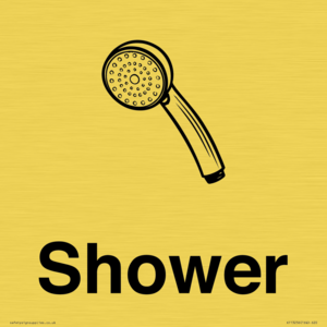 Dementia Shower sign
